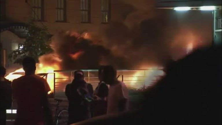 White House area fire